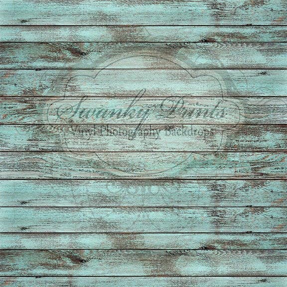 9ft x 9ft Vinyl Fotografering Baggrunde/Blå Vasket Træ for engroshandel hos Swanky Prints