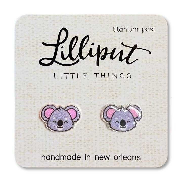 Koala Earrings for wholesale by Lilliput Little Things