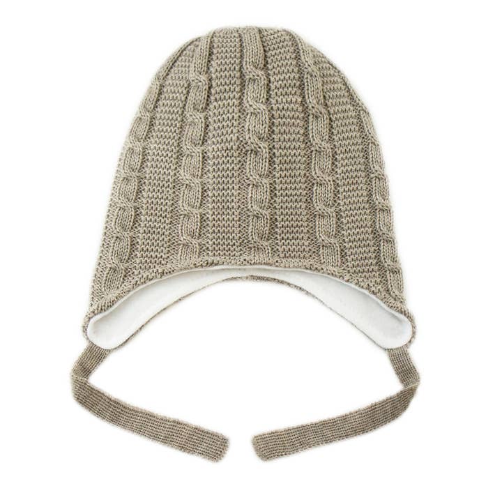 ALIAP – Engroshandel Beanie - Børn – Merinouldhue - Cabel Knit 4959W1