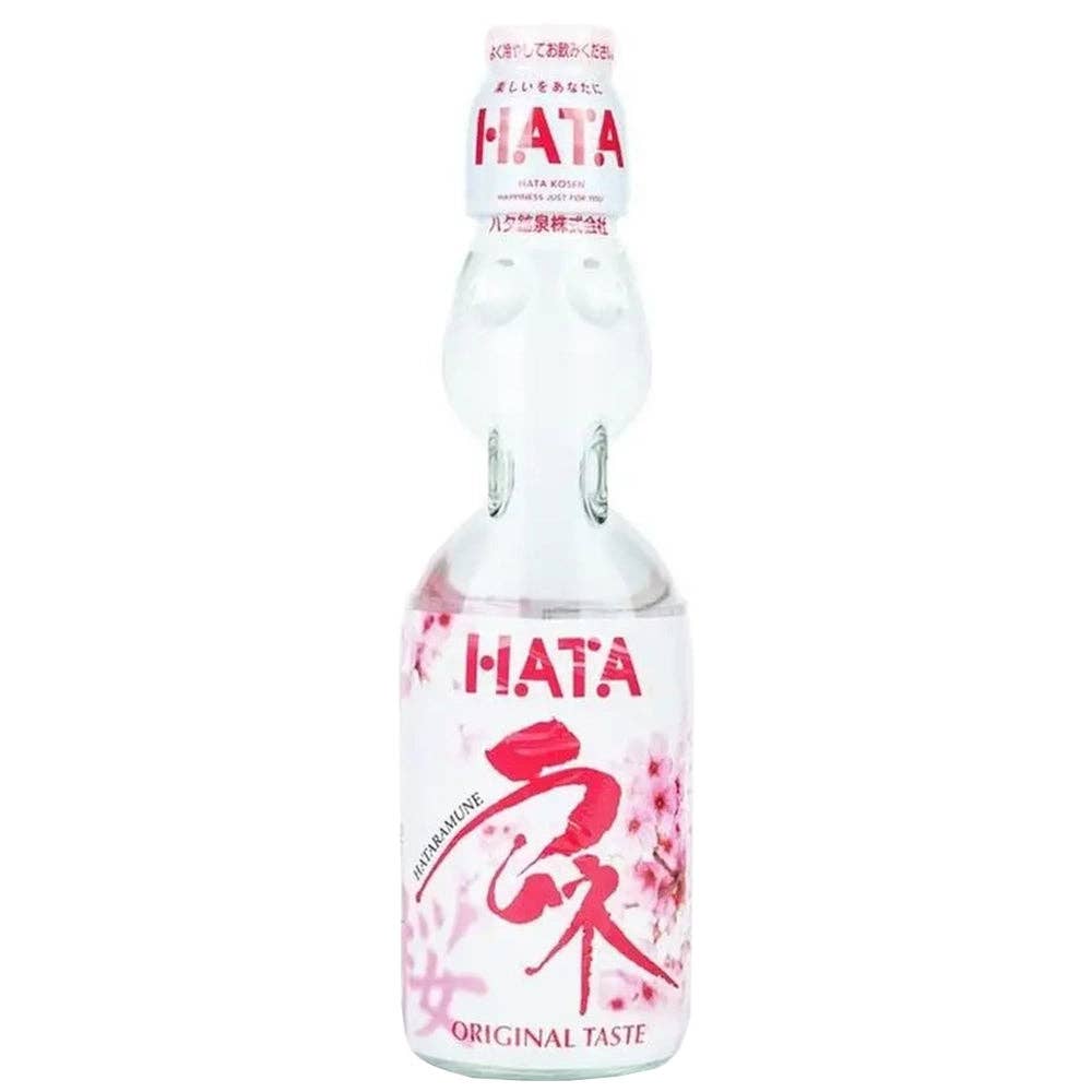 Global Bite Co - Wholesale Soda/Carbonated Drink - Hata Ramune Sakura Flavor 200ml (Japan)0