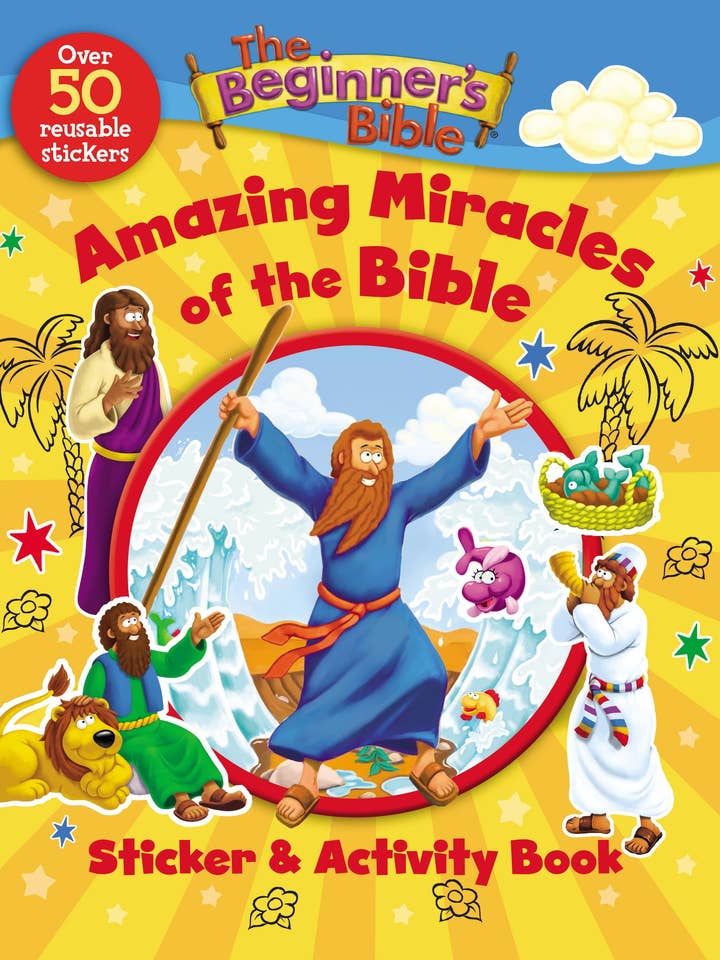 Beginner's Bible Miracles Sticker & Activity Book for wholesale by HarperCollins Christian Publishing