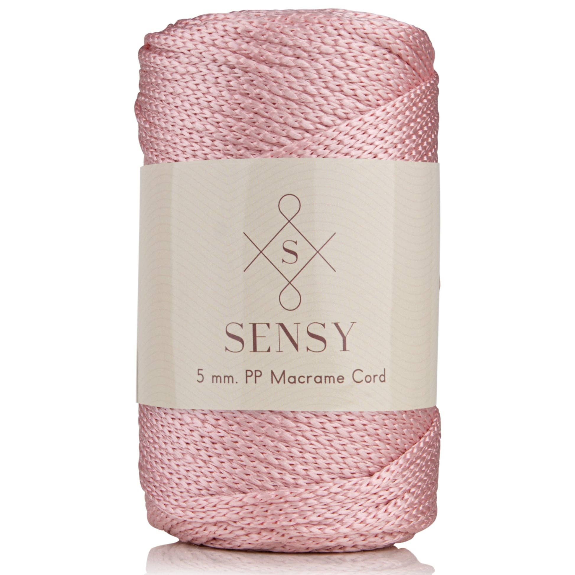 Sensy - Wholesale Yarn - Sensy Premium 5mm - 104 yards 100% Polyester Macrame Yarn6