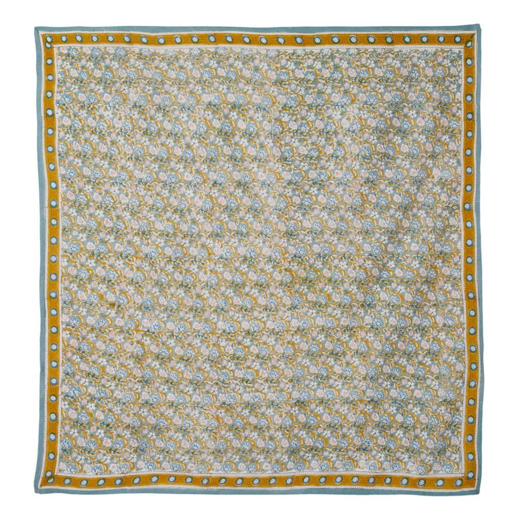 Bonheur du Jour - Wholesale Head Scarf - Women's - Indian Scarf Child - Verdigris Absynthe1