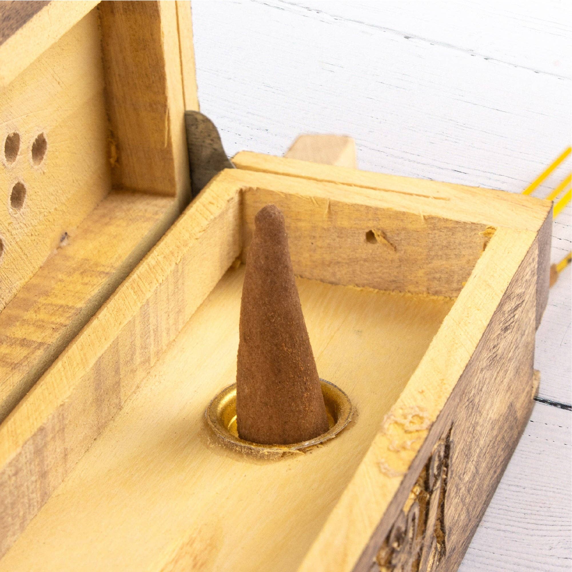 Myga - Wholesale Incense Holder - Wooden Incense Boxes10