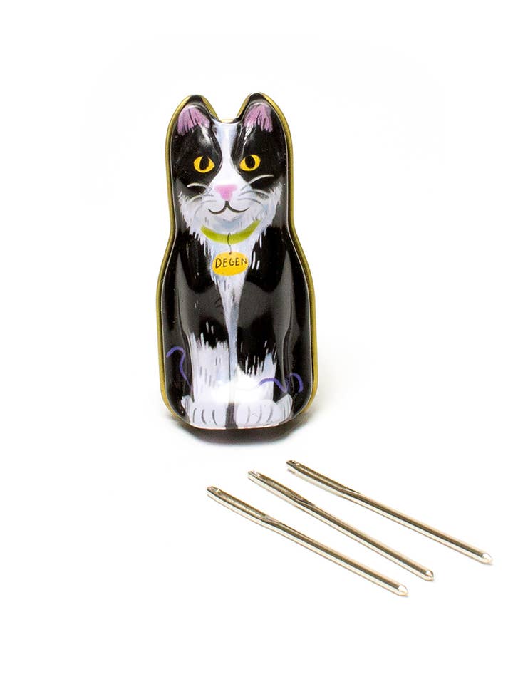 Black Cat Tin - Tapestry Needles for wholesale by DEGEN