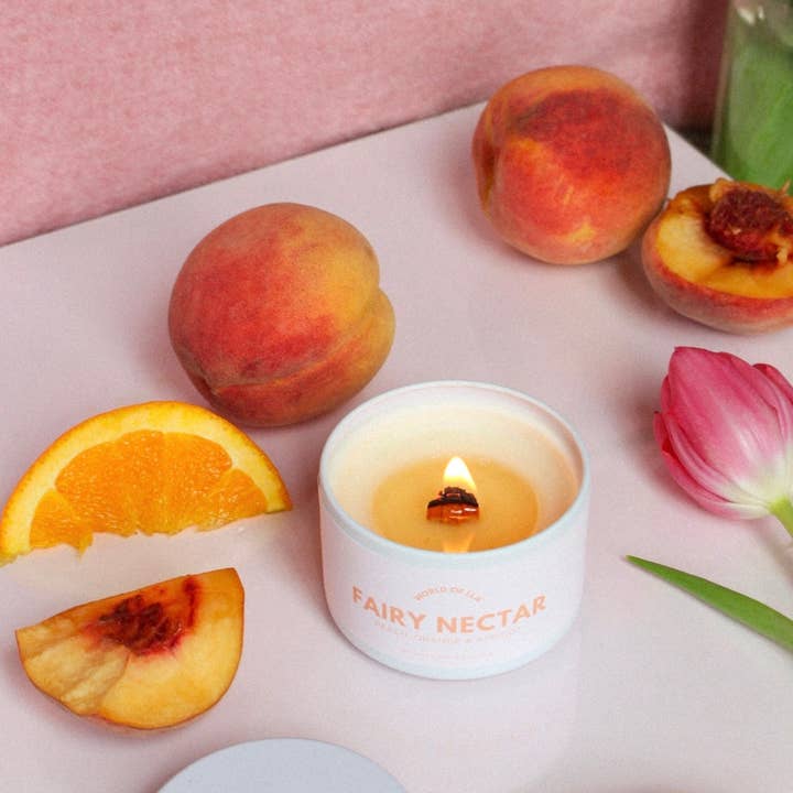 World of LLA – wholesale Jar/filled candle – Fairy Nectar | Peach, Orange & Apricot2