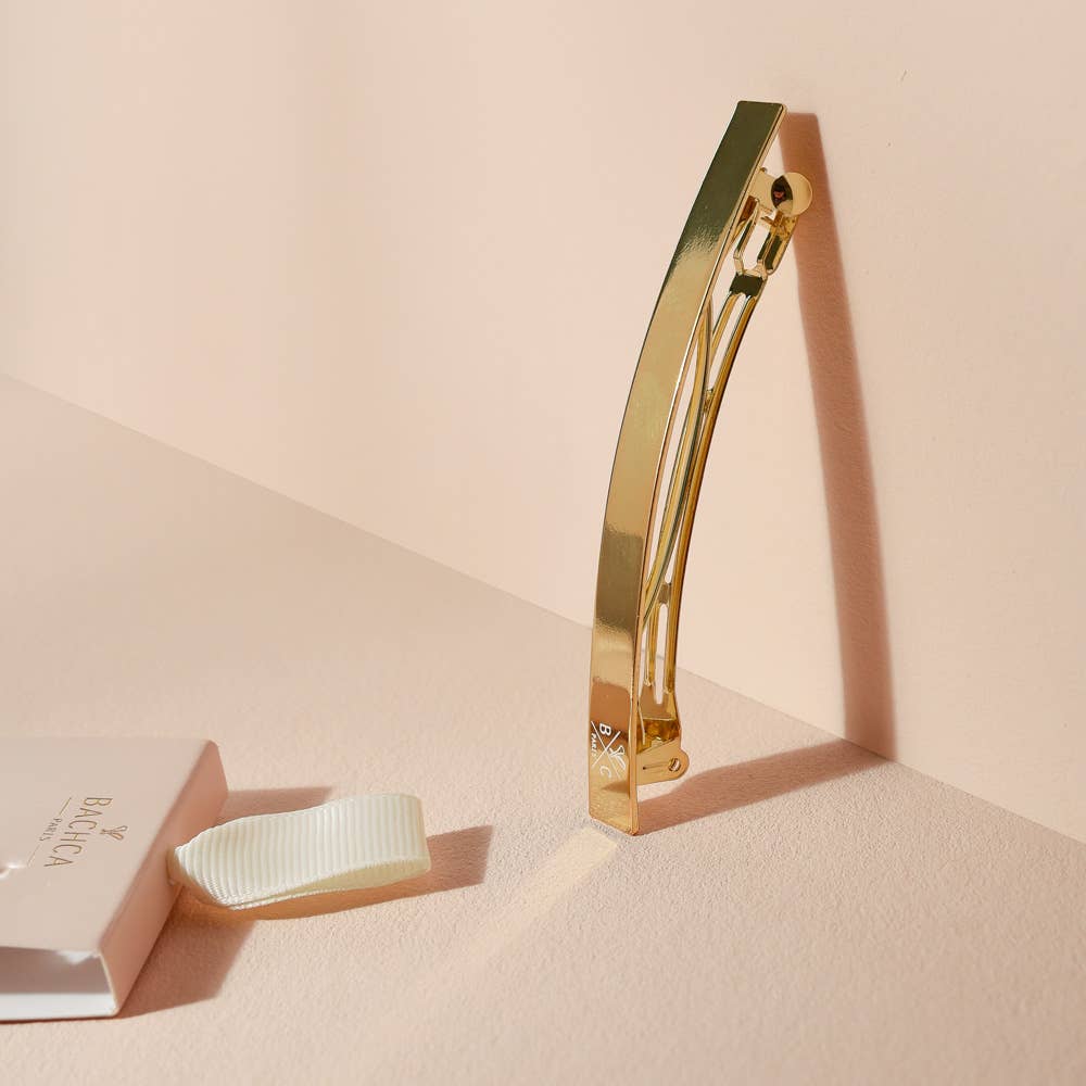 Bachca - Wholesale Barrette - Women's - Gold metal clip1