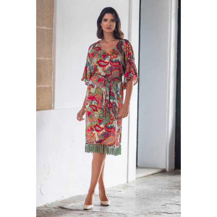 Salseo Tapestry Dress Káhyra for wholesale by Káhyra