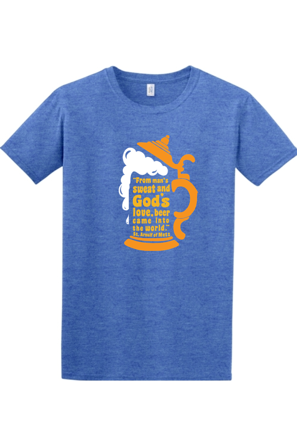 Sock Religious - Wholesale Screen Printed T-Shirt - Unisex - Beer Stein Quote - Adult T-shirt9