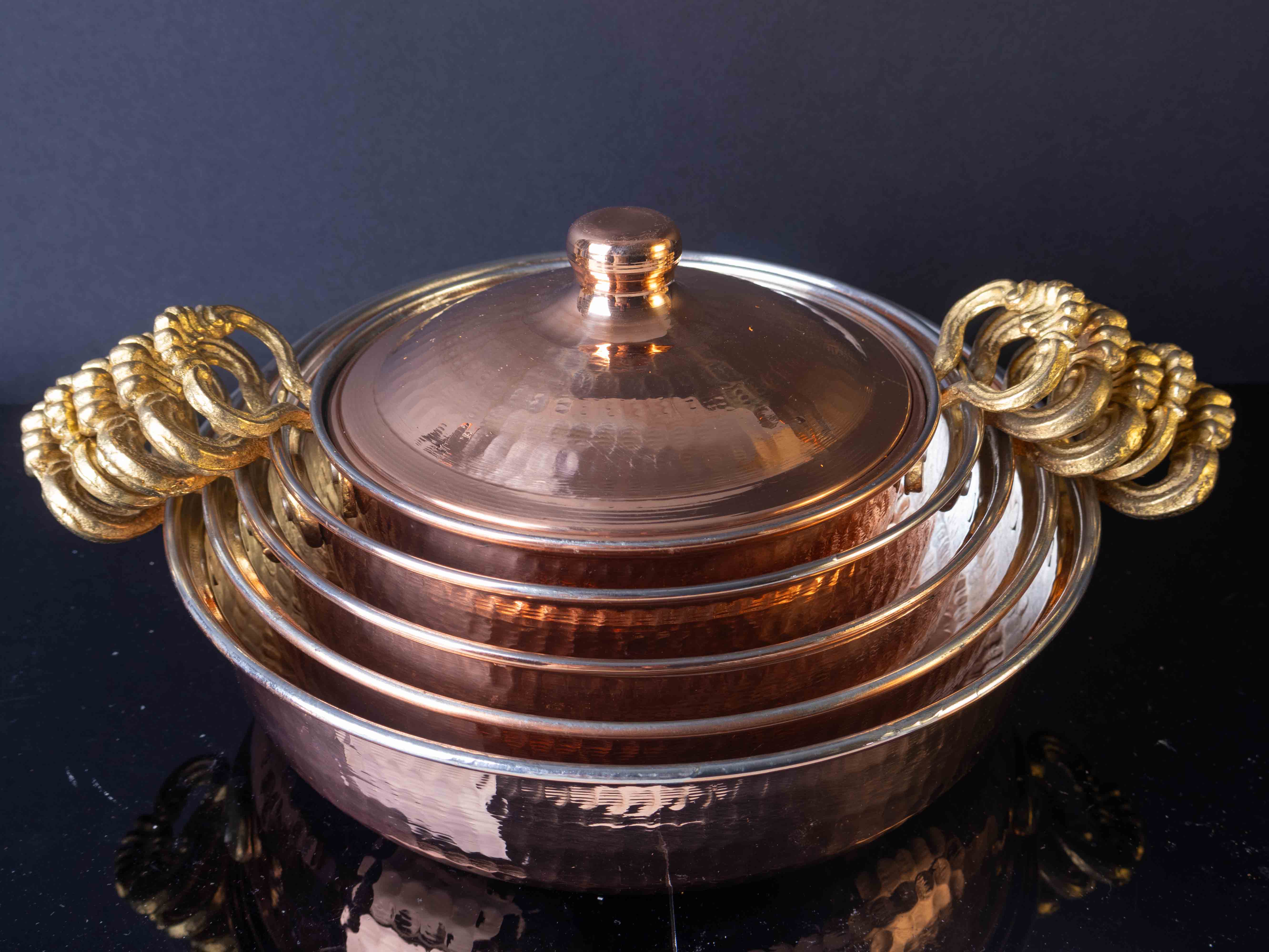 Kayrana - Wholesale Cookware Set - Handmade copper pan set8