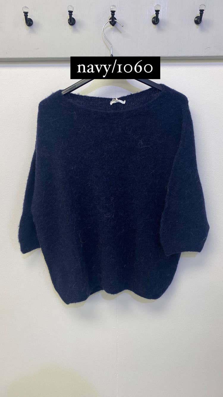 Terminal 1 Clothing – Pulôver - Mulher por atacado – Camisola Alpaca Gola Redonda2