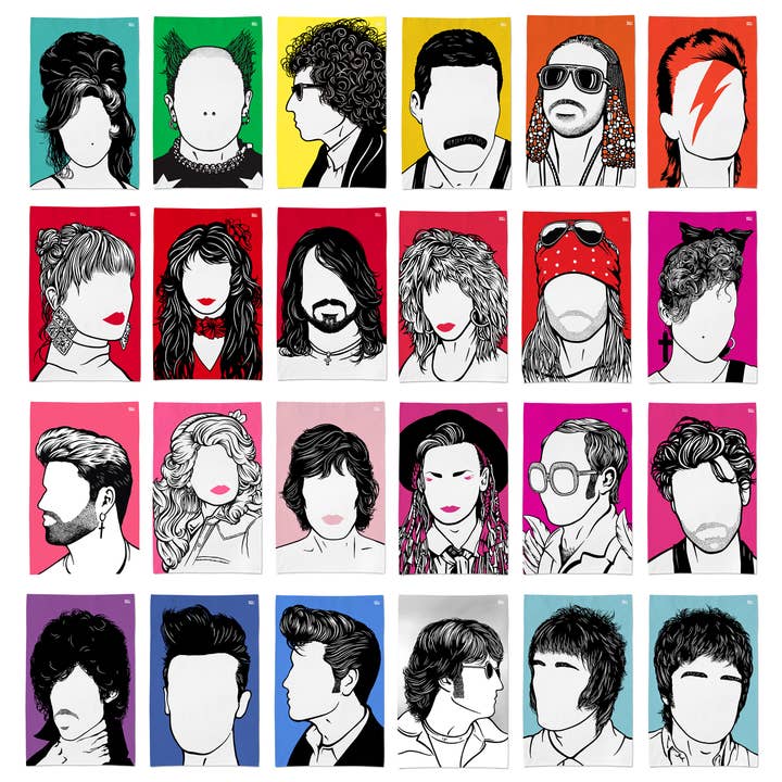 Bold & Noble – Engroshandel Viskestykke – 'Elton John' viskestykke2