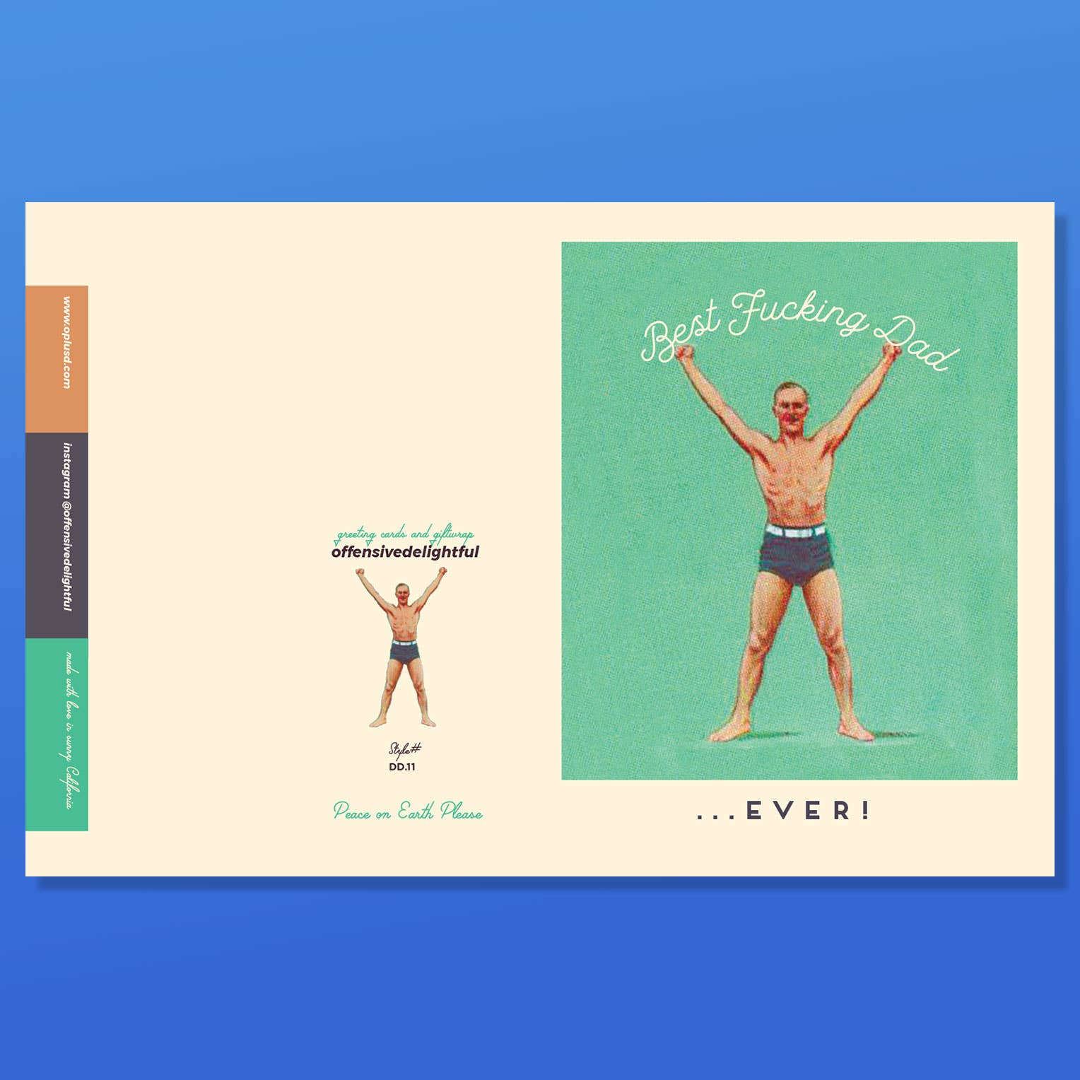 offensivedelightful - Wholesale Father's Day Card - BEST DAD EVER3