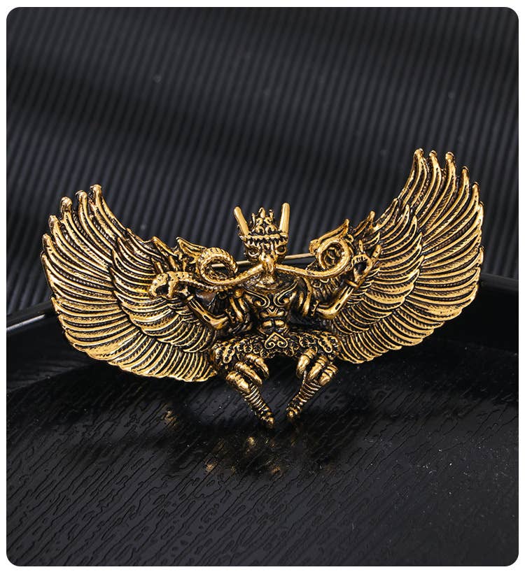 Tourtiwi - Wholesale Brooch - Vintage Great Ambition Winged Dapeng Bird Brooch5