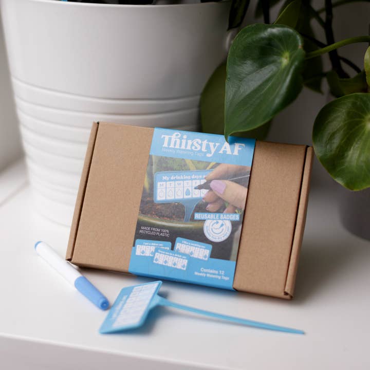 Assoiffé AF | Guides d'arrosage des plantes | Cadeau Secret Santa pour la vente par Bubblegum Stuff US