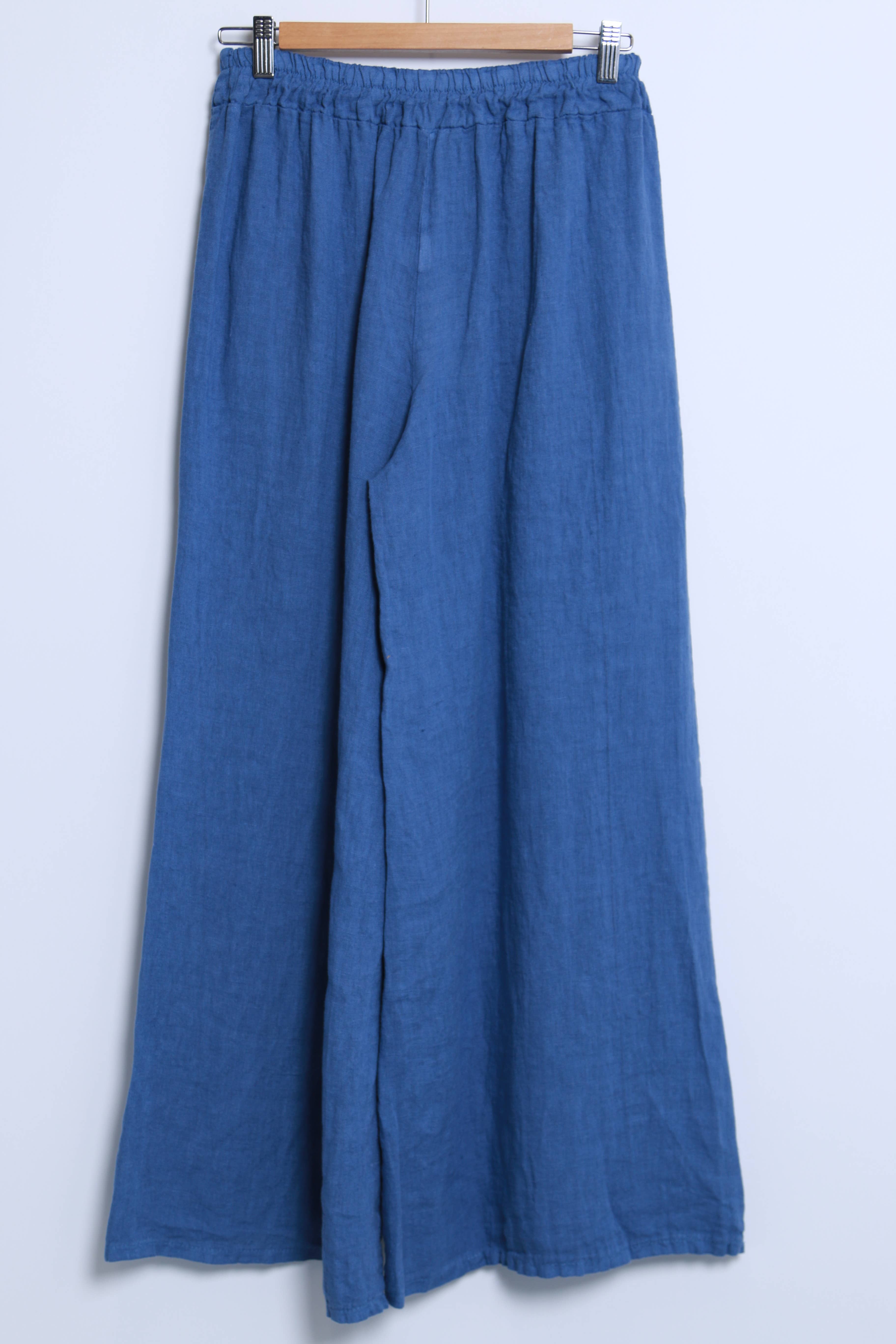 Shyloh - Wholesale Pants - Women's - Linen Trousers with Openwork Pockets 2058011