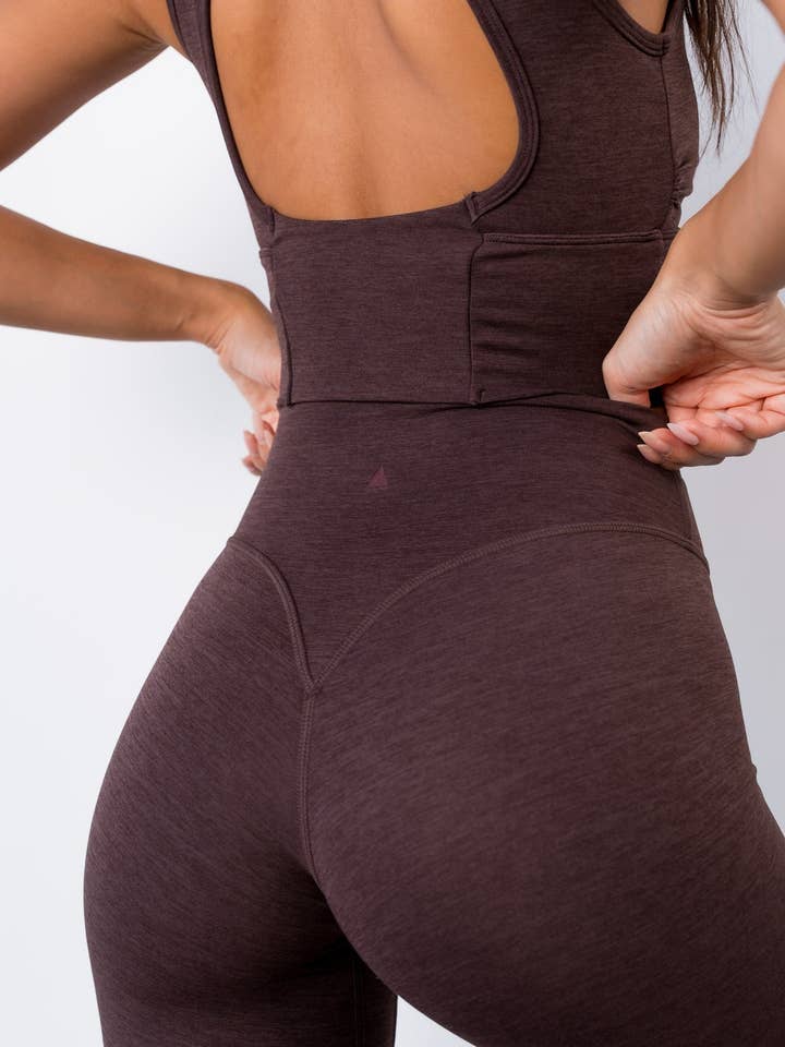 Vitality - Wholesale Athletic Pants - Women's - Vitality Daydream® Gather Pant - Brownie Batter4