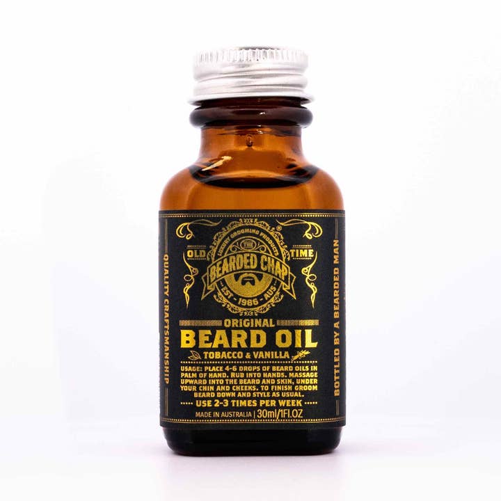 Tobacco & Vanilla Beard Oil for wholesale by The Bearded Chap®
