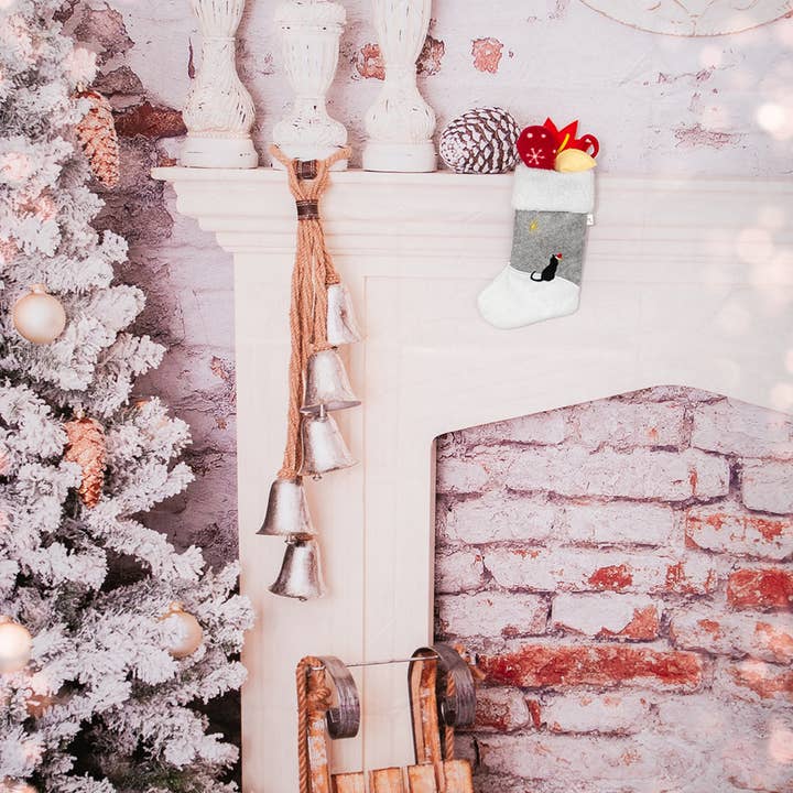 Cat in the Box LLC - Wholesale Holiday Stocking - Christmas Stocking for Cats with Three Holiday Cat Toys
