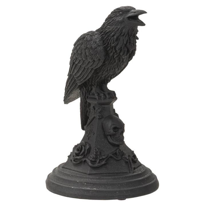 Pacific Trading - Wholesale Candle Holder - 15045 Poe's Raven Haunted Mansion Candle Holder