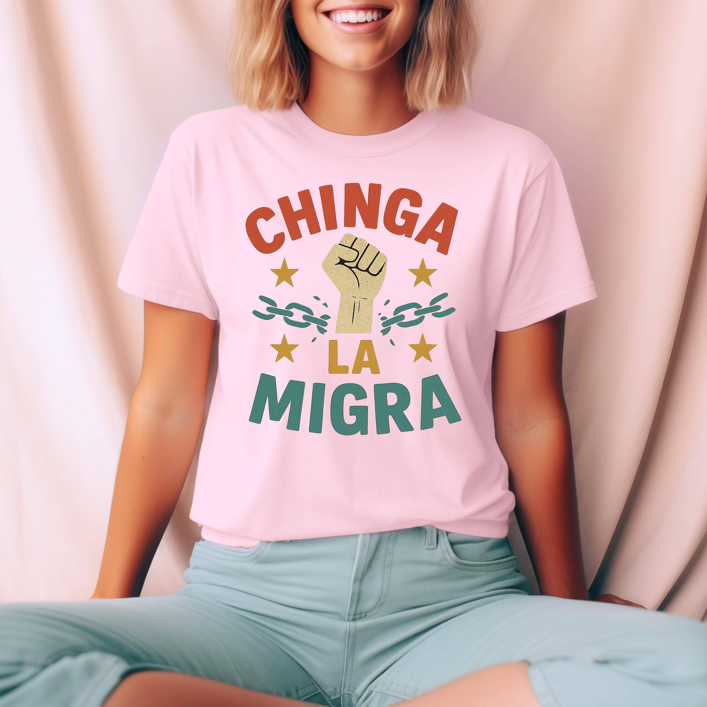 CVH DREAMY LTD - Wholesale T-Shirt (Graphic) - Women's - No Human Is Illegal Shirt, Fuck ICE Shirt, Abolish ICE Tee2