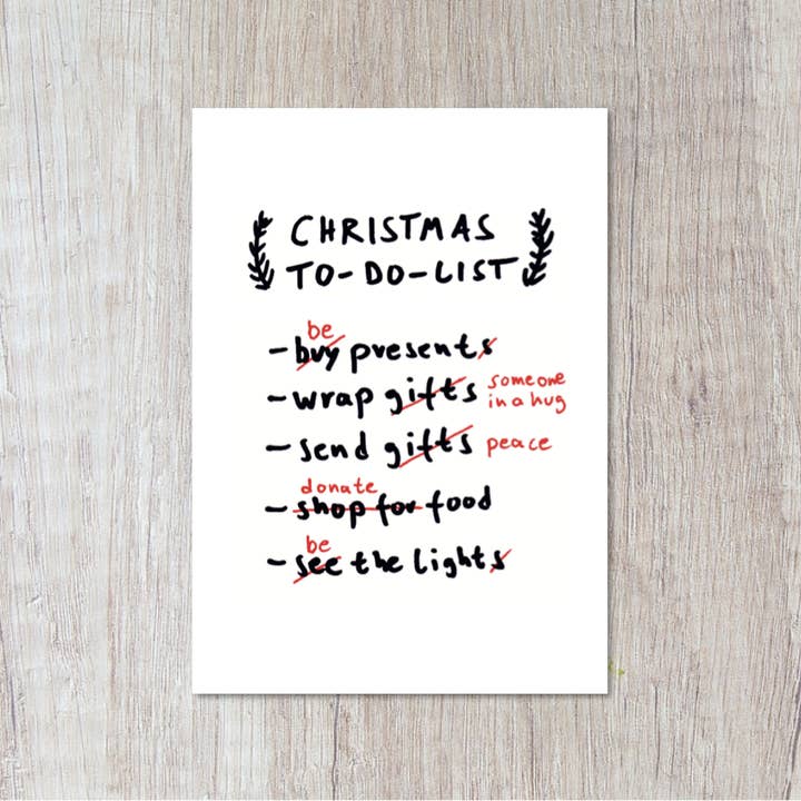 Christmas To-Do-List für den Großhandel von Momokin