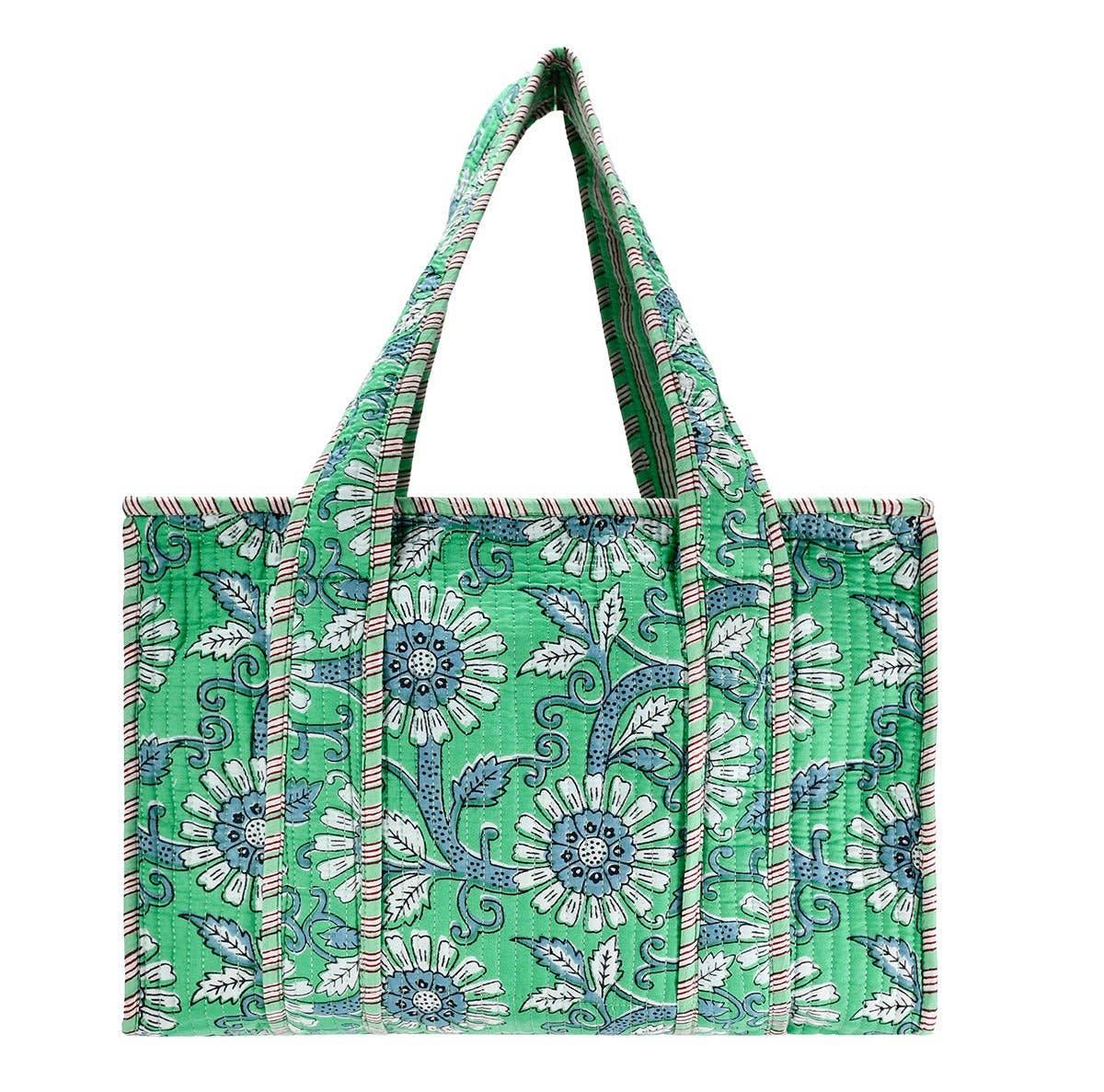 BNB Crafts Inc. - Wholesale Tote Bag - Unisex - Cotton Block Print Tote Bag- Small & Large