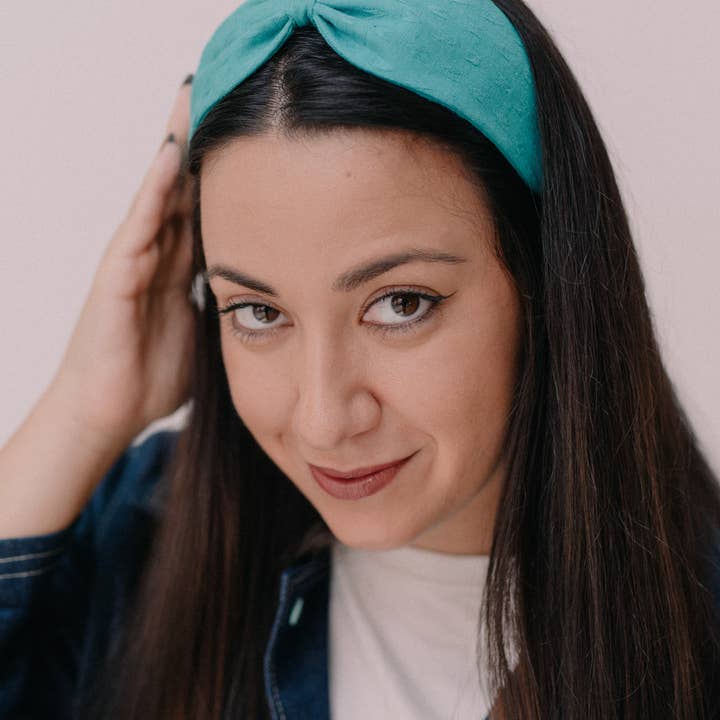 Nuevemi - Wholesale Fashion Headband - Women's - Headband - Turquoise Turban1