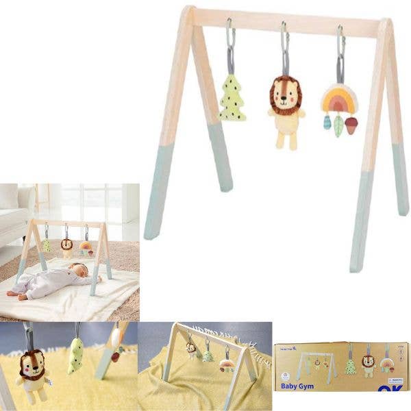 TookyToy - #TJ386 -CTR The Baby Gym High End Premium Wooden for wholesale by St. Louis Wholesale LLC