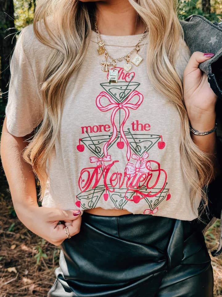More The Merrier Scoop Tee for wholesale by Southern Bliss Co.