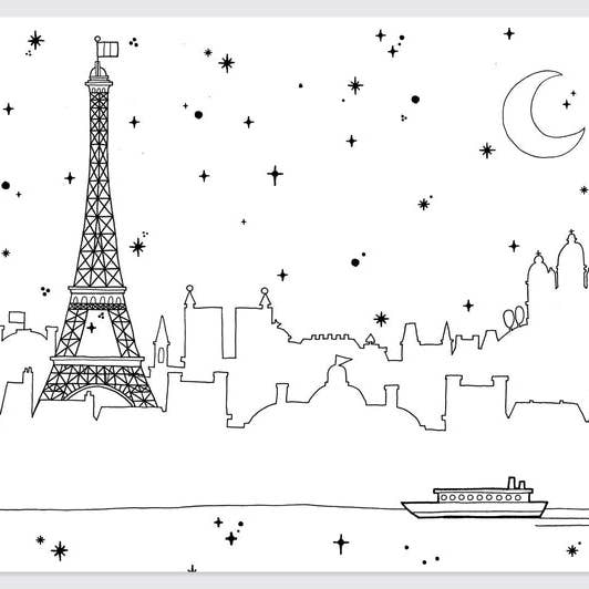 AMMO Books - Wholesale Coloring & Activity Book - Kids & Baby - Paris Coloring Book: Mini Edition4