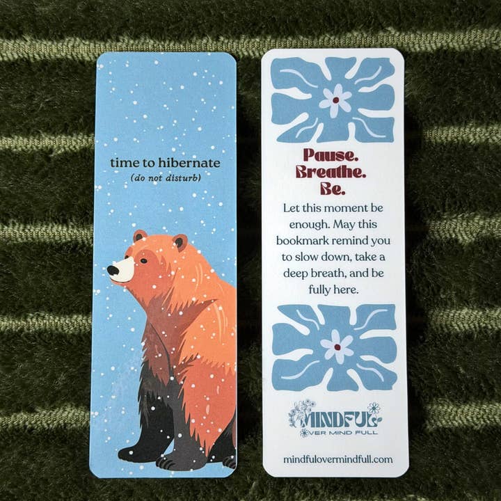 Cozy Woodland Bookmarks – Winter Reading Gifts for wholesale by Mindful over Mind Full