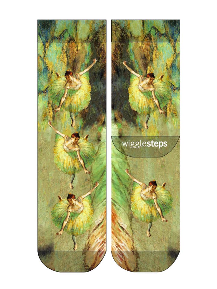 Meias Senhora DEGAS DANCER TILTING por atacado de Wigglesteps