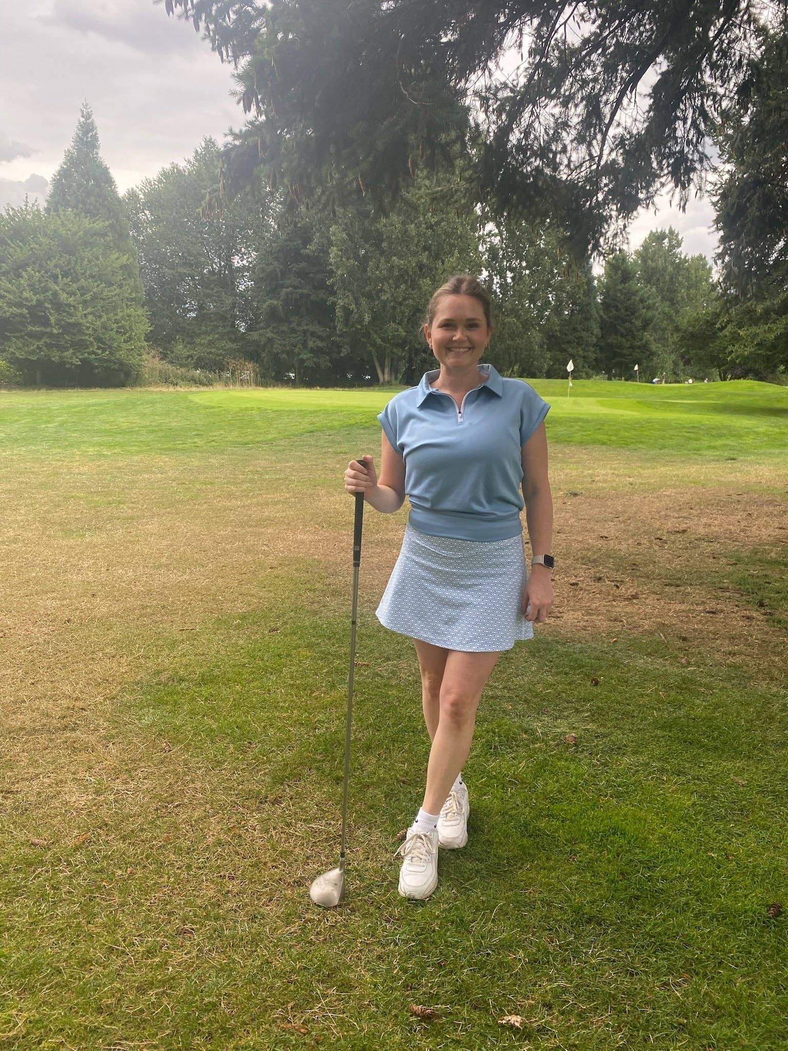 Birdie & Ace - Wholesale Polo - Women's - Lily Polo - Aura Blue5