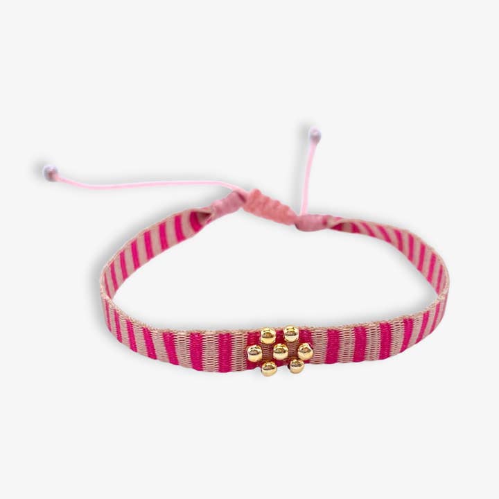 Pulseira trançada de contas por atacado de GLAM & GLORY Jewels made with love