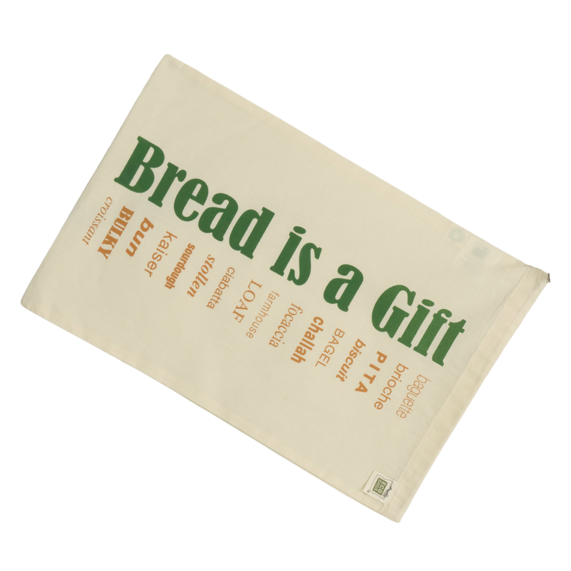 ECOBAGS - Wholesale Food Storage Wrap/Bag - Organic Cotton Reusable Bread Bag3