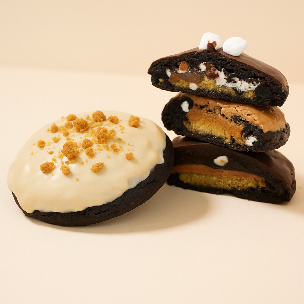 Krumble Sweet - Wholesale Cookie - Dubai Chocolate Cookie Sampler – 6 Assorted Pack 1