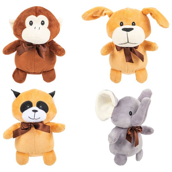 La Luna Bella - Toys - Wholesale Stuffed/Plush Toy - Kids & Baby - 8″ Chubby Animal Assortment LLB Plush Toys