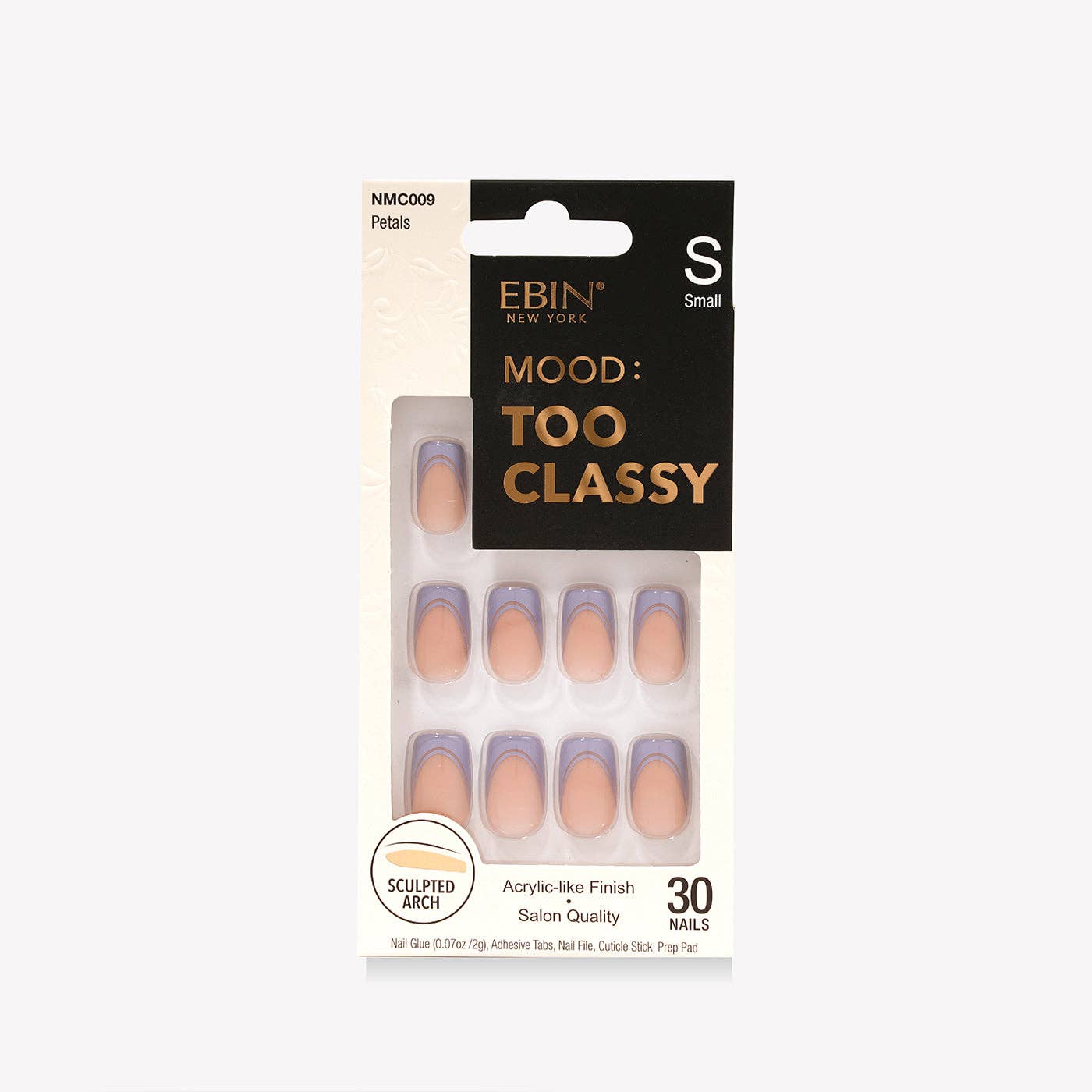 EBIN NEW YORK - Wholesale Press-On/Fake Nails - Mood: Too Classy Nails15