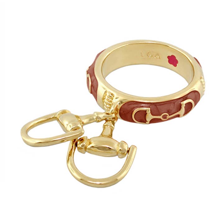 Bague étrier équestre pour la vente par Lauren G Adams