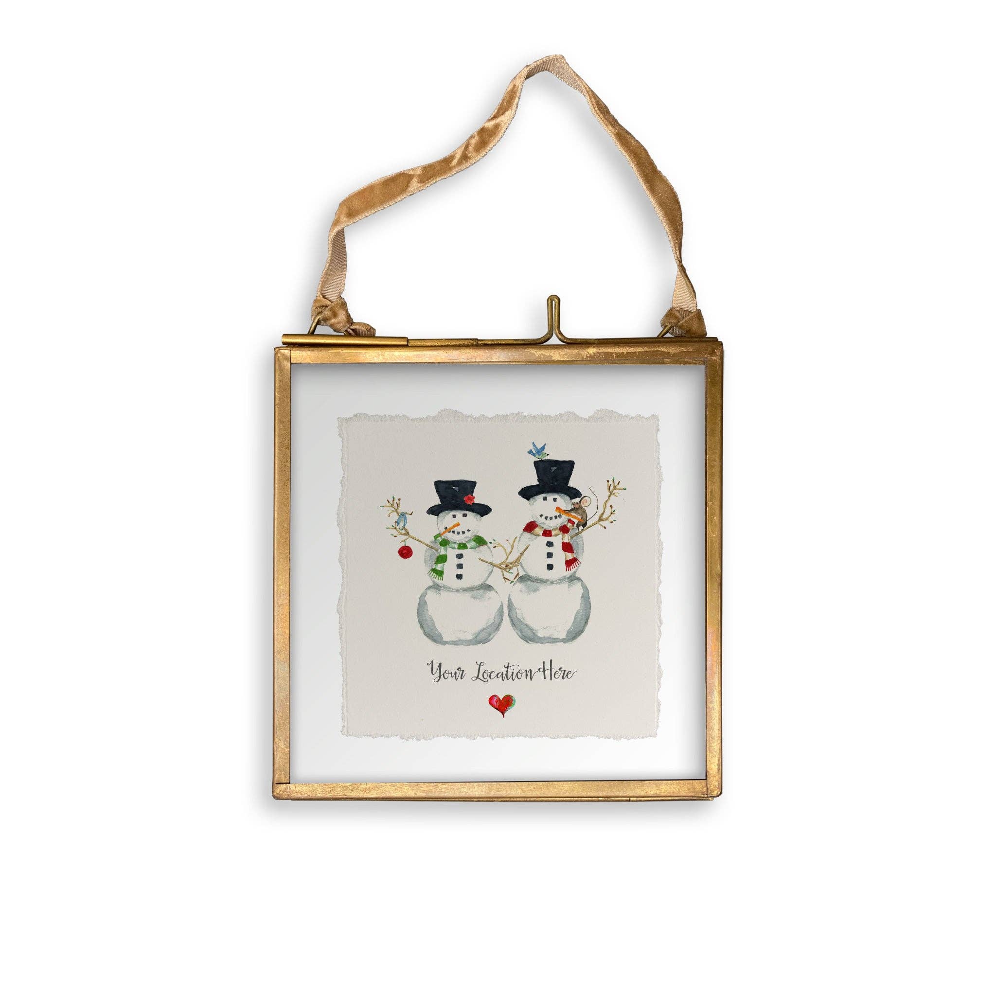 French Graffiti – Großhandel Geschirrtücher – Schneemänner bringen mein Herz mit dem Standort zum Schmelzen12