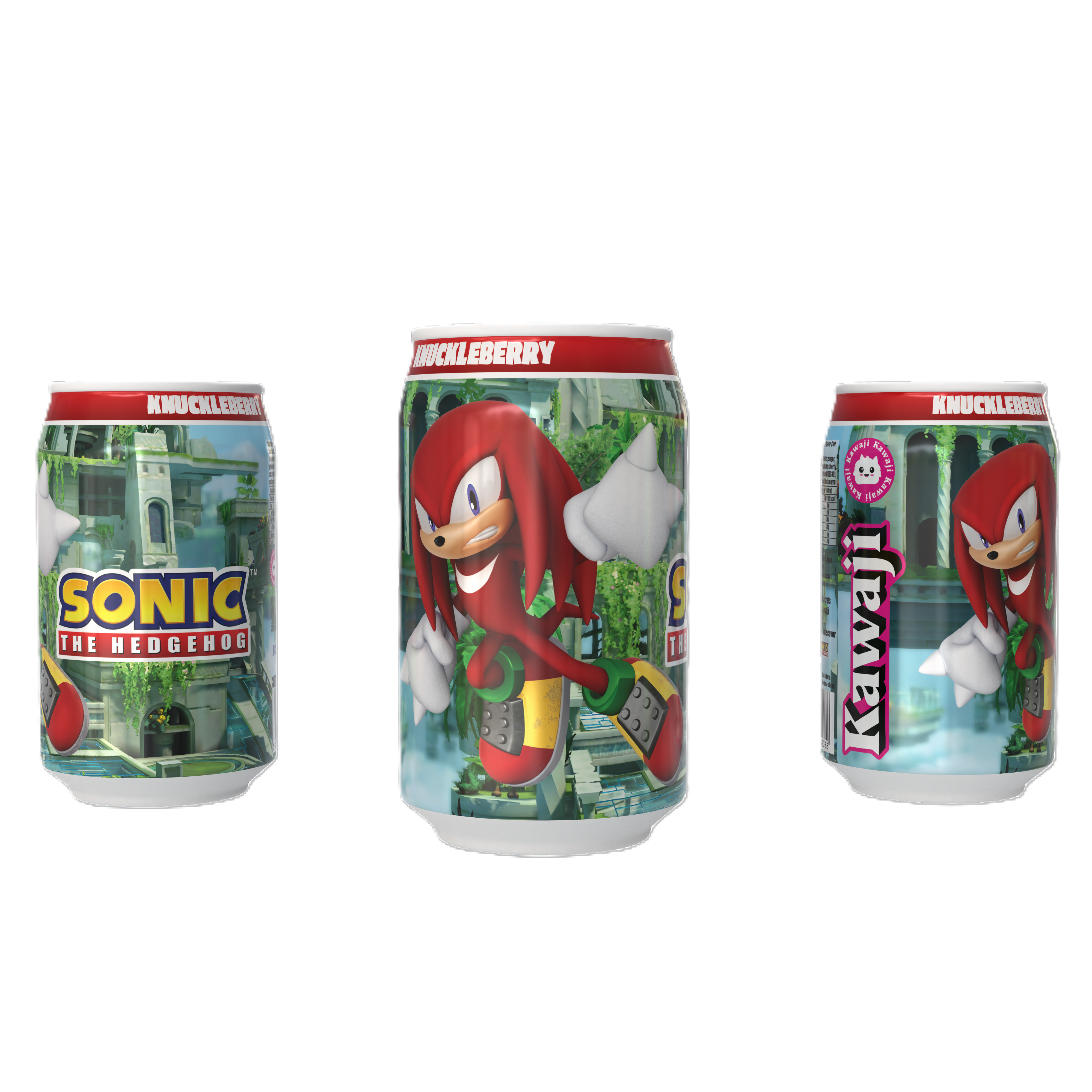 Kawaji – wholesale Food gift basket – Sonic the Hedgehog Mega Mix 3 Can Gift Set5