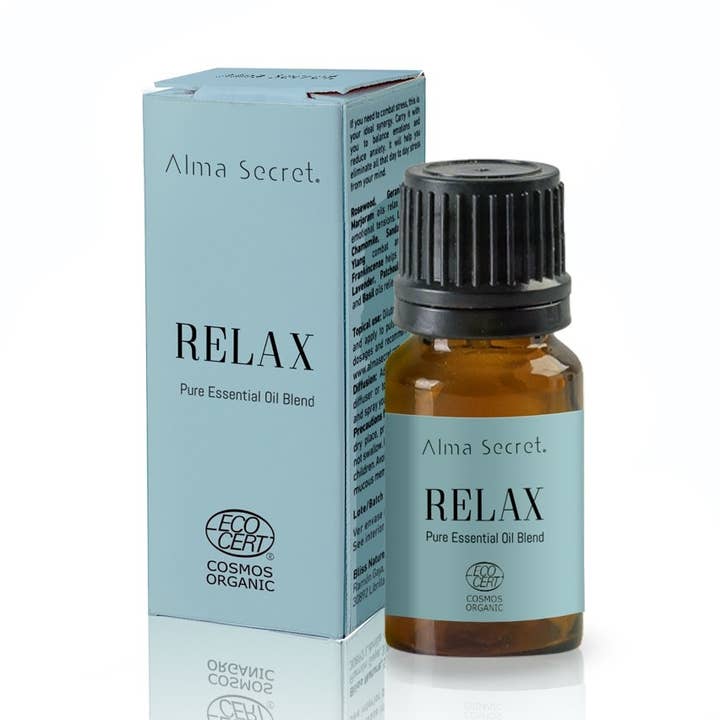 Relax : Synergie D'Huiles Essentielles Écologiques 10ml pour la vente par Alma Secret