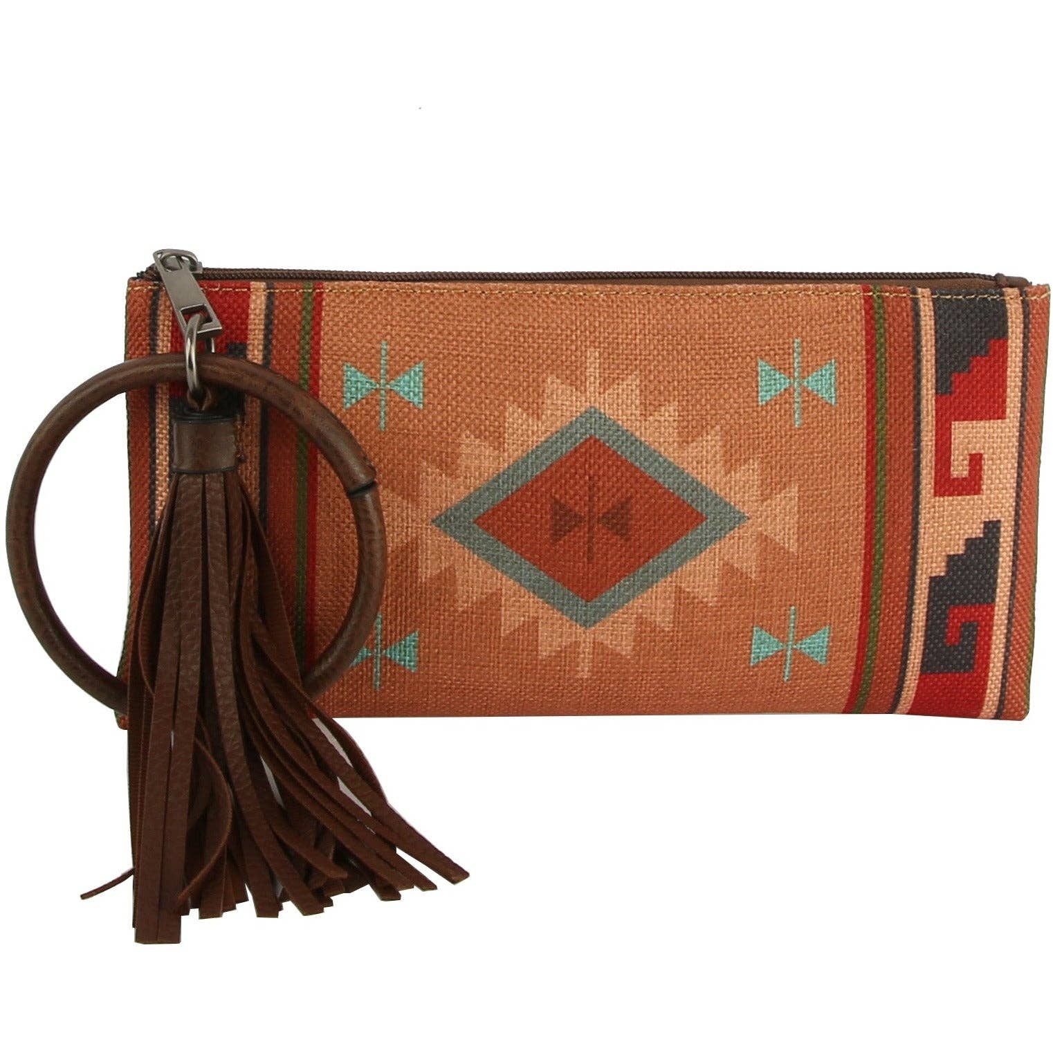 Handbag Factory Corp – Engroshandel Clutch - Dame – Aztec Clutch Wristlet Kvinder Tegnebog Aften Bag0