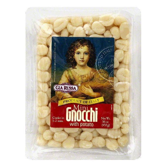 KeHE Distributors, LLC - Wholesale Pasta - Gia Russa Mini Gnocchi with Potato, 16 OZ