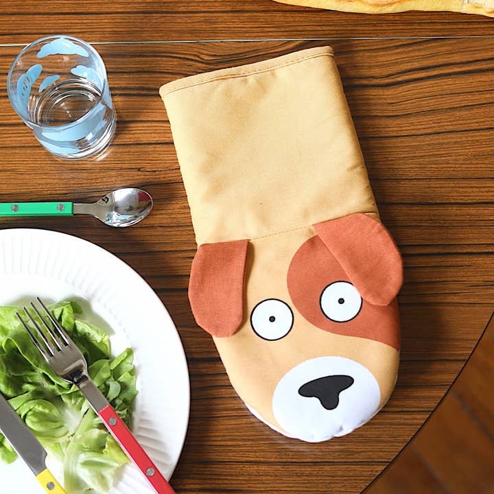 Fluid market - Wholesale Oven Mitt/Pot Holder - Dog oven mitt