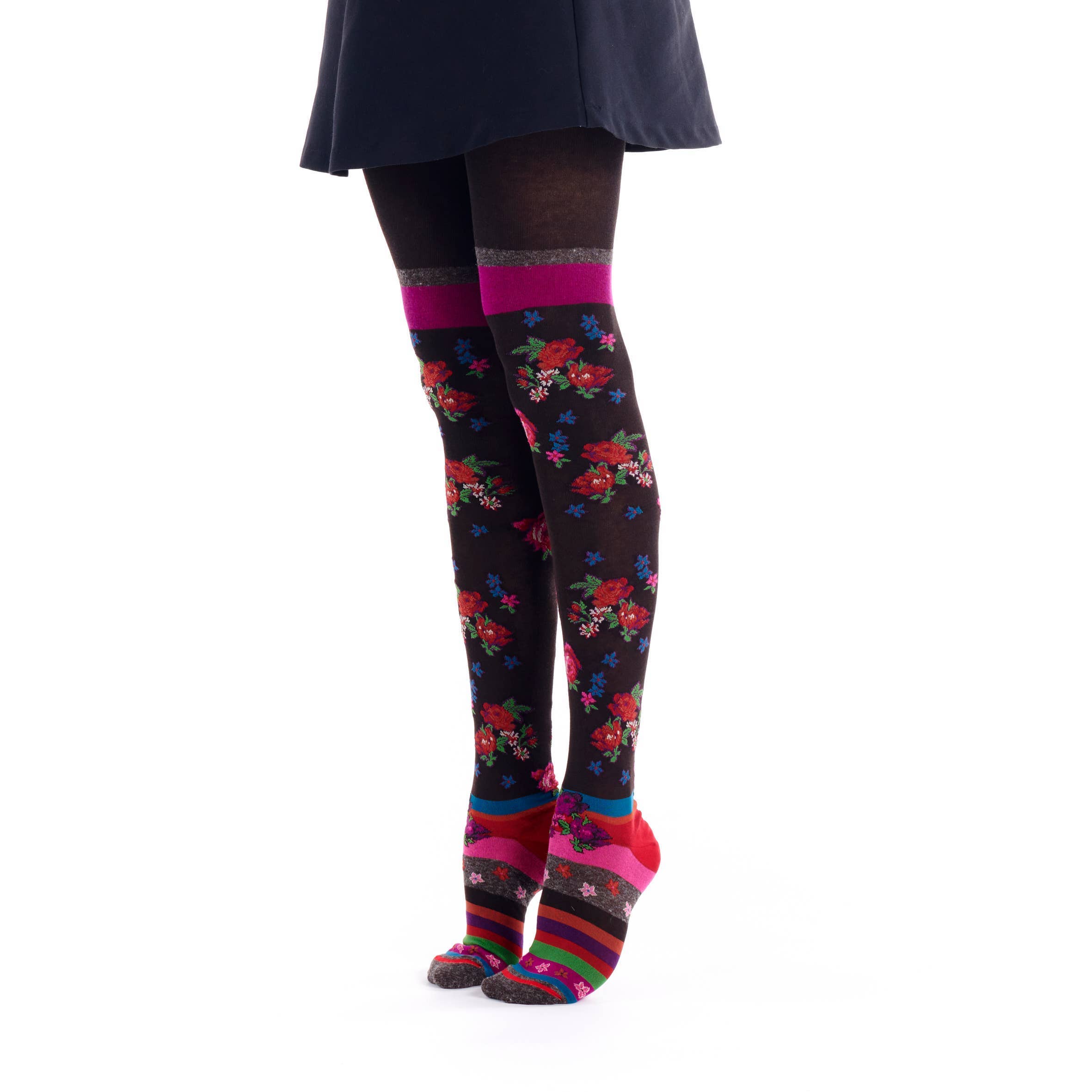 FIL DE JOUR – Großhandel Strumpfhose – Damen – Foulardstrumpfhose aus Baumwolle1