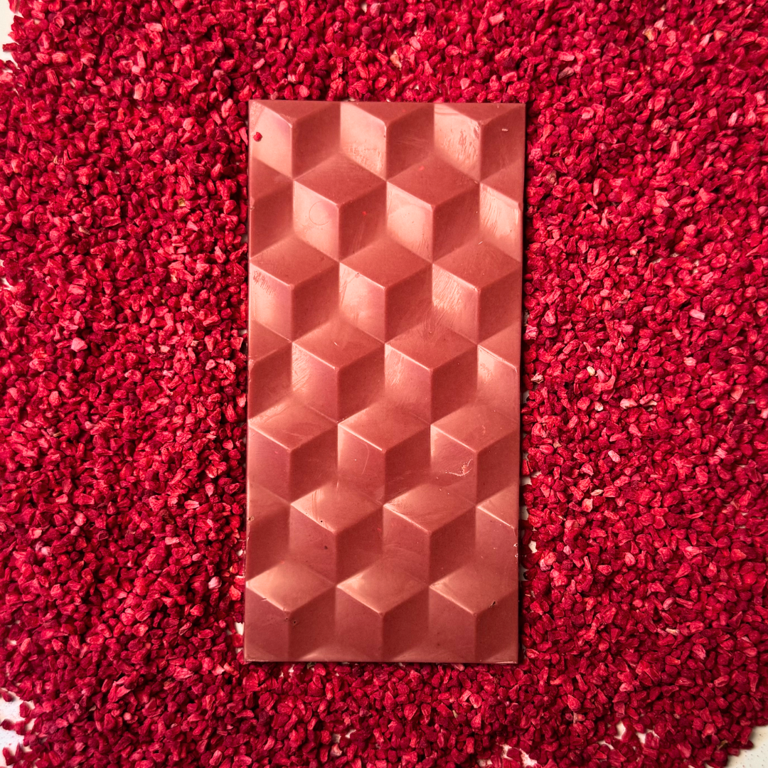 djoon – Engroshandel Chokoladebar – Date chocolate: hindbærcreme (økologisk)1