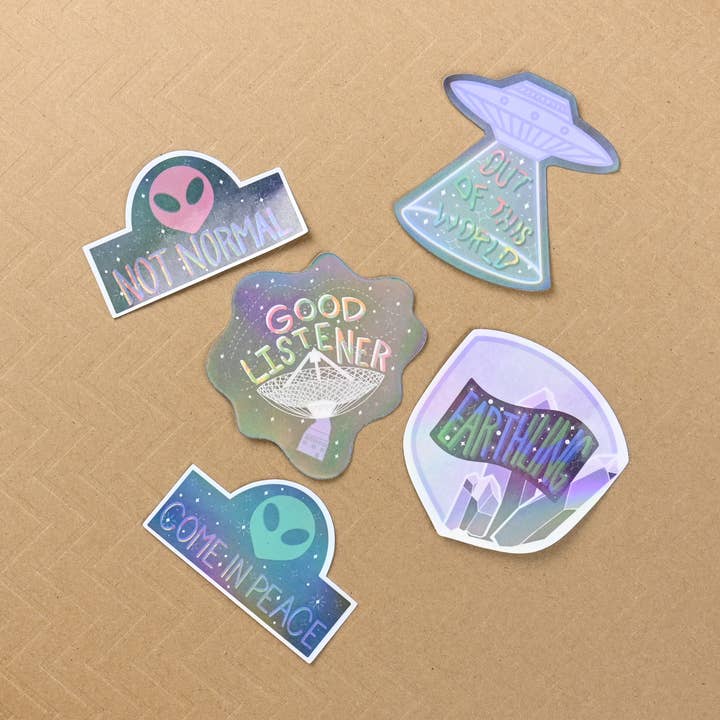 Positive Sticker Pack for wholesale by Giselle Luna