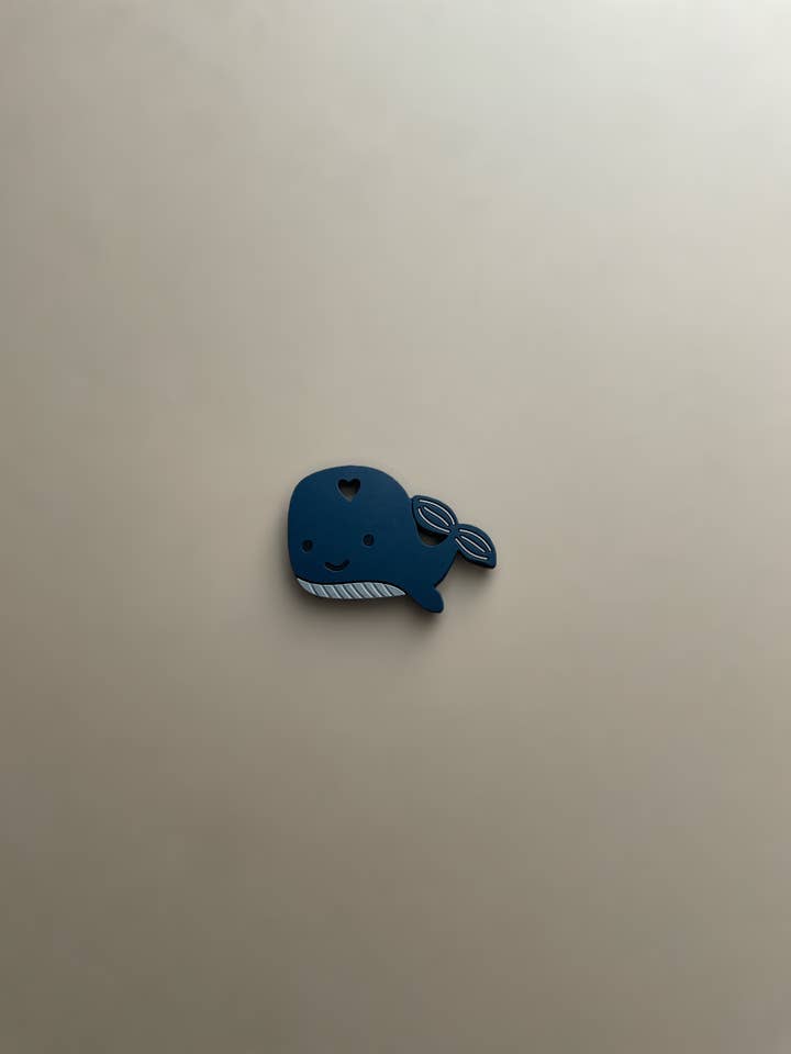 Whale Teether for wholesale by Three Hearts & Co./EMO & CO.